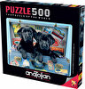 Anatolian 500 Parça Gezgin Köpekler Puzzle 3601