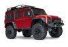 Traxxas TRX-4 Land Rover Defender 4x4 1/10 Scale Trail Rock Crawler TQI Elektrikli RC Model Kırmızı Araba 82056-4