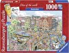 Ravensburger 1000 Parça Amsterdam Karikatür Puzzle 191925