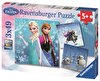 Ravensburger 3x49 Parçalı Walt Disney Frozen Kıs Macerası Puzzle  092642