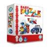 Circle Toys 24 Parça Baby Sevimli Araçlar Puzzle CRCL022