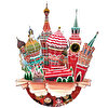 Cubic Fun 3D 68 Parça Cityscape Moskova Şehir Kompozisyonu Puzzle CUB/OC3206