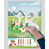 Art Puzzle Art Kids 100 Parça Çöz Boya Toplama Puzzle 5846