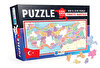 Blue Focus 123 Parça Türkiye Haritası Kutulu Puzzle BF124