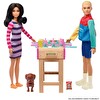 Barbie Ev Dekorasyonu Oyun Setleri - Langırt Oyun Temalı GRG75-GRG77
