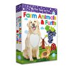 Circle Toys Dokun Hisset Çiftlik Hayvanları Ve Meyveler Eğitim Kartları CRCL044