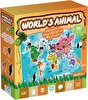 CA Games Worlds Animal 100 Parça Puzzle