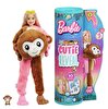 Barbie Cutie Reveal Bebekler Tropikal Orman Serisi Maymun Kostümlü Bebek HKP97 HKR01