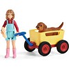 Schleich Yavru Köpek Arabası 42543