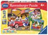 Ravensburger 3x49 Parça Walt Disney Puzzle 092475