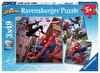 Ravensburger 3x49 Parça Spiderman Puzzle 080250