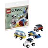LEGO Polybag 71 Parça Classic 90. Yıl Özel Mini Arabalar Seti 30510