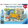 Ravensburger 2x24 Parça Çöp Kamyonu Puzzle 050963
