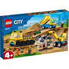 LEGO City İnşaat Kamyonları ve Yıkım Gülleli Vinç 60391