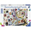 Ravensburger 2000 Parça Favourite Stamps Puzzle 167067