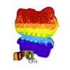 Ogi Mogi Toys Silikon Renkli Kedi Omuz Çantası