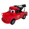 Can Ali Toys Oyuncak Pilli Sesli Işıklı Tow Jack Çekici Kırmızı Kamyonet 3560