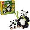 LEGO Creator 3’ü 1 Arada Vahşi Hayvanlar Panda Ailesi 31165