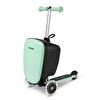 Micro Scooter Micro Ride On Luggage Junior Mint Yeşil Katlanır Scooter Bagaj Çanta