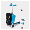 Micro Scooter Luggage Junior Patch Play Blue Scooter Çocuk Valiz