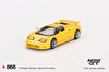 Mini GT Bugatti EB110 Super Sport Giallo Bugatti Oyuncak Araba 866