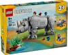 LEGO Creator Vahşi Hayvanlar: Muhteşem Gergedan ile Kuşlar 31171