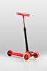 Triathlon T212 4 Kademe Ayarlanabilir Yükseklik Ayarı Arka Fren Kırmızı Katlanabilir Led Işıklı Scooter