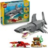 LEGO Creator Acımasız Köpek Balığı İle Hazine Sandığı 31381