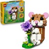 LEGO Creator 3'ü 1 Arada Sevimli Hamster İle Çiçek Blok Oyuncak LG31376