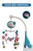 Vardem BIB-698-84  Işıklı Müzikli Kumandalı Bebek Dönencesi - Mavi