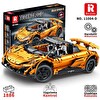 Reobrix Technic 11004-D 1/10 McLaren 675LT Spider Araba Kumanda&Motorlu Yaratıcı Yapı Blok Seti Building Blocks - 1886 Parça