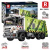 Reobrix Technic 22022 Çöp Toplama Kamyonu Garbage Truck Kumanda&Motorlu Yaratıcı Yapı Blok Seti Building Blocks - 1468 Parça