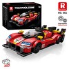 Reobrix Technic 661 Ferrari 499P Spor Araba Yaratıcı Yapı Blok Seti Building Blocks - 307 Parça
