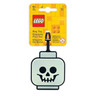 LEGO Gear Skeleton Head Glow In The Dark Bag Tag 53648