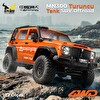 MN Model MN300 1/12 Tank SUV 4WD RC Crawler Offroad Uzaktan Kumandalı Araba Arazi Aracı Model Car RTR Turuncu MN-300