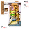 Rolife TGB01 Sakura Densya Kitap Köşesi Book Nook DIY Minyatür Maket Model Seti Mini Dollhouse 3D Ahşap Dekoratif Hobi Kiti