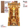 Rolife TGB16 Library of Wonders Kitap Köşesi Book Nook DIY Minyatür Maket Model Seti Mini Dollhouse 3D Ahşap Dekoratif Kiti