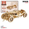 Rokr MC401 Formula1 Arabası V8 Grand Prix Car DIY Minyatür Maket Model Seti Ahşap 3D Wooden Puzzle Detaylı Dekoratif Hobi Kiti