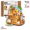 Rolife DG169 Puppy's Cozy Villa DIY Minyatür Köpek Evi Maketi 3D Model Kit