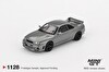 Mini GT NISSAN Skyline GT-R Dark Metal Gri - Nismo BCNR33 CRS Versiyon 1128