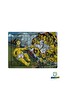 Ghostbastır Design Simpsons Tanrının Eli 99 Parça Ayaklı Puzzle - Dekoratif Çocuk Yapbozu 0190