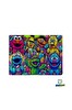 Ghostbastır Design Susam Sokağı 99 Parça Ayaklı Puzzle - Dekoratif Çocuk Yapbozu 0198