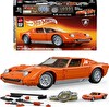 Hot Wheels Mattel Brick Shop Hot Wheels JHF61 '71 Lamborghini Miura P400 SV Yapım Seti