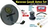 Antenci 40 CM Delikli Karavan Çanak Anten Seti - MAG 6303 Dijital Uydu Bulucu