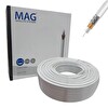 Mag RG6-U İthal Uydu Anten Kablosu Kutulu - 100 Metre