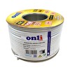 Onli Gold Seri RG6U6 100 Metre 80 Tel Beyaz Anten Kablosu Yerli Üretim