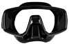 Apnea Ultra Silikon Dalış Maskesi Siyah