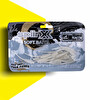 Spiinx Sandworm Hafif Kaya Balıkçılığına Uygun Silikon Sahte Yem Fosforlu İnci Beyazı 6 CM 18 P