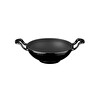 Lava 16 CM Döküm Yekpare Kulplu Siyah Mini Wok LV WOK 16 K0 BL
