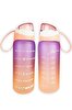 DigitHome 1 L Çift Renk Ölçü Baskılı Motivasyon Sağlıklı Plastik Yavruağzı Su Şişesi – 161646-162 C1-1-139